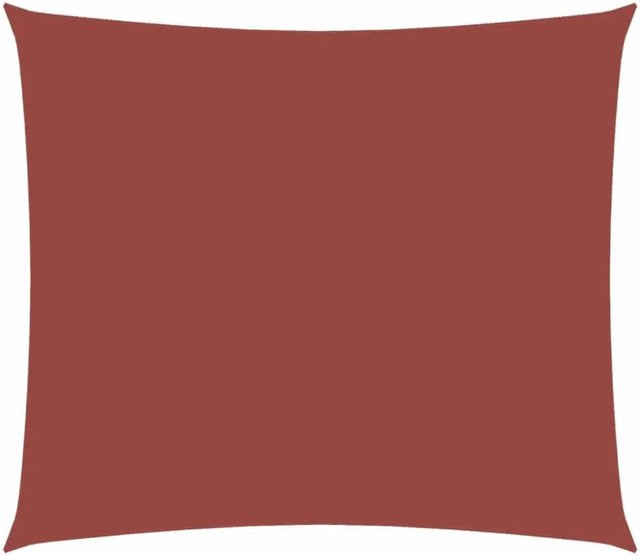 Furnicato Sonnensegel aus Oxford-Gewebe rechteckig in Terrakotta Rot, Breite: 300 cm, Tiefe: 250 cm - Bild 1