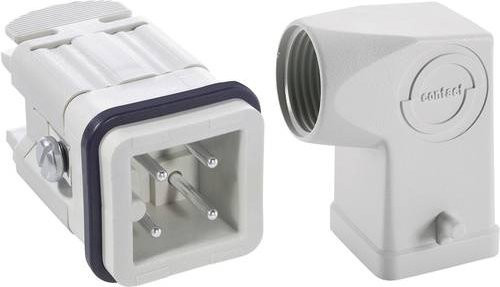 LAPP Steckverbinder-Set EPIC KIT H-A 3 + PE in Weiß - Bild 1