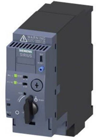 Siemens Direktstarter 3RA6120-0BB30 in Grau mit 1,25A Nennstrom - Bild 1