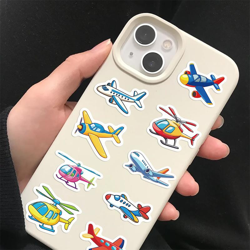Linyi toy Flugzeug Aufkleber Rolle Cartoon multicolor - Bild 3