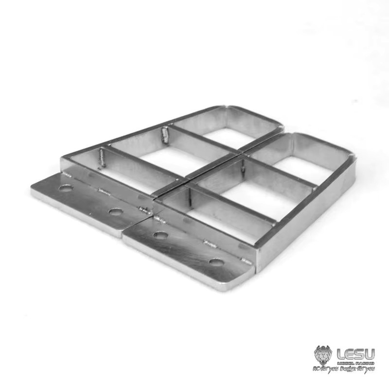 LESU RC Lkw Fußpedale GW-K009, Zubehör, 1:14, Metall - Bild 3