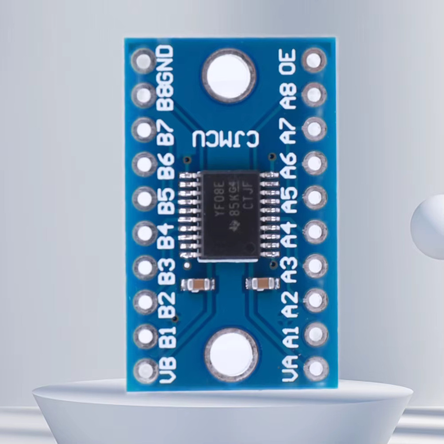APWIKOGER TXS0108E Bidirektionales 8-Kanal Logikpegel-Schieber Modul für 3,3 V und 5 V in Blau - Bild 2