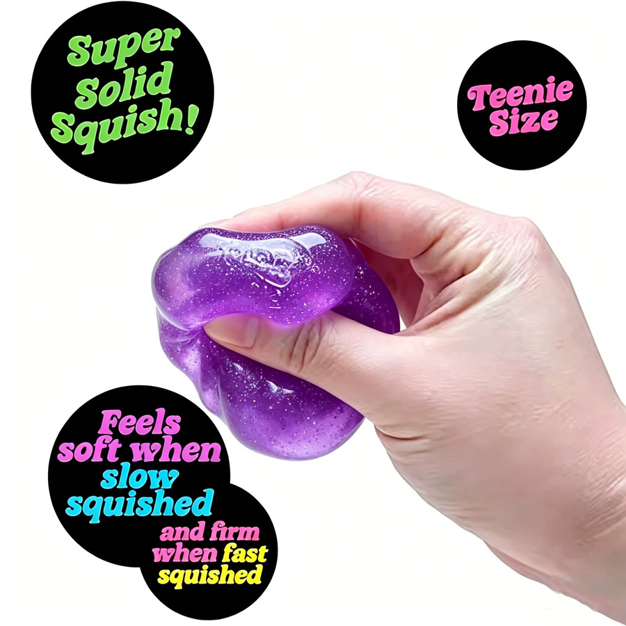 Needoh Maltose Glitzer Eiswürfel, Weiches Quetsch-Slow-Rebound Sensorisches Fidget-Spielzeug - Bild 3