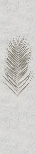 Marburg Vliestapete Natural Opulence DD Grafisch Weiß-Beige mit abstraktem geometrischem Muster, Breite: 70 cm, Länge: 330 cm - Bild 1