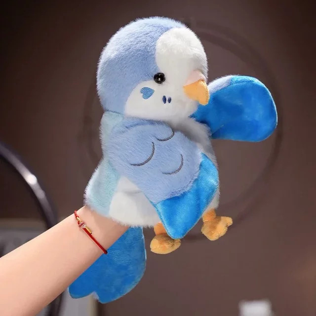 Vogel's Papagei Handpuppe, Plüsch / Textil, Tiere - Bild 1