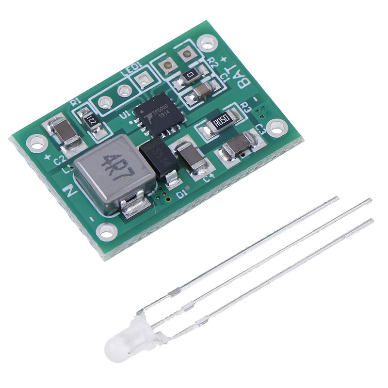 TP5000 Ladegerät Modul für Lithium-Ionen und LiFePO4 Batterien, 3,6 V/4,2 V, Grün - Bild 2