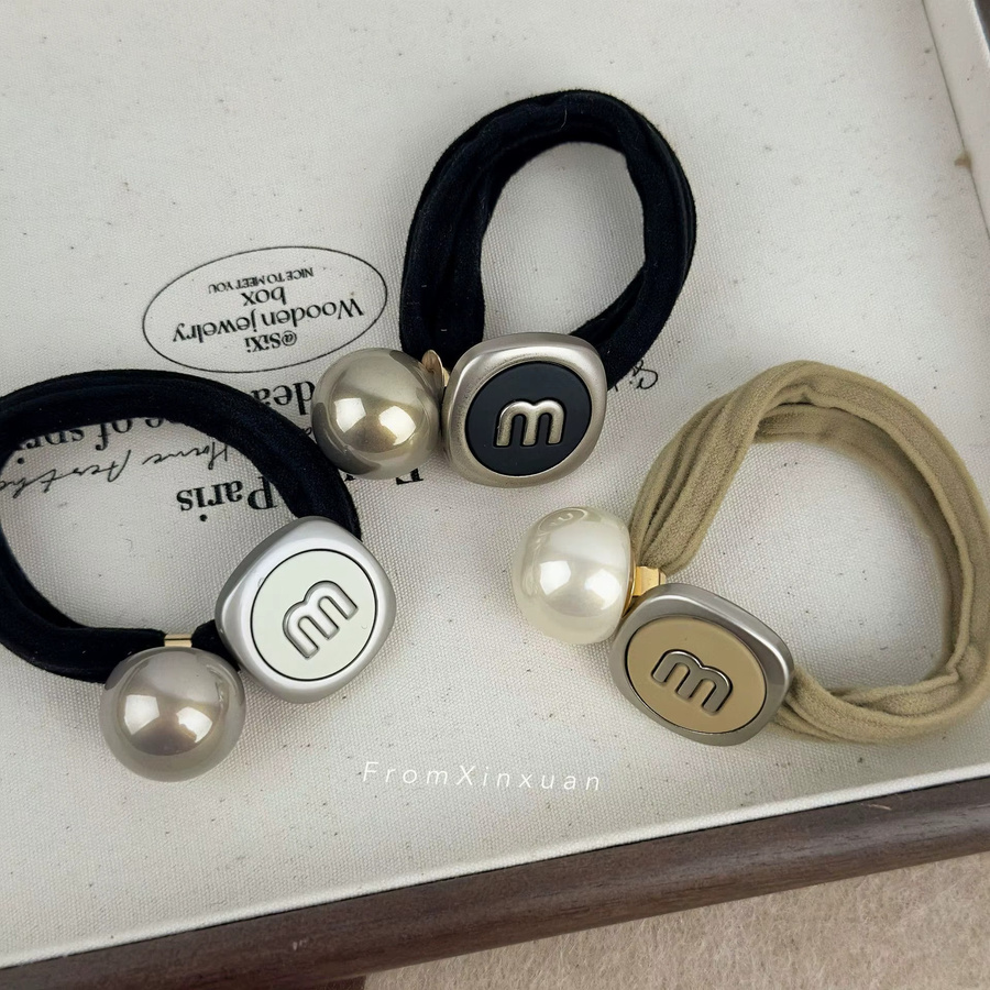 ENRMIIV Haarringe, Metall, Perle, Nylon - Bild 5