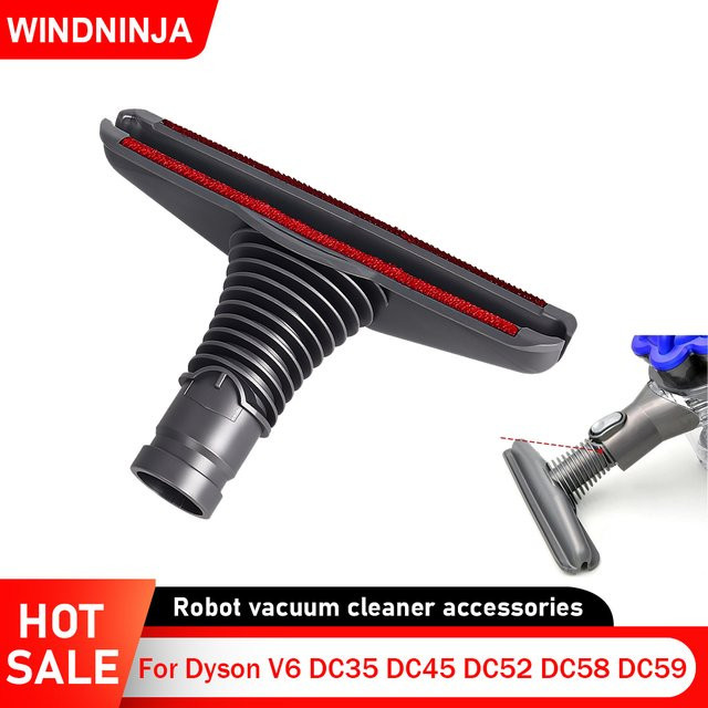 Dyson Matratzen-Bürstenkopf in Schwarz für V6 DC35 DC45 DC52 DC58 DC59 DC62 DC48 Staubsauger Zubehör - Bild 1