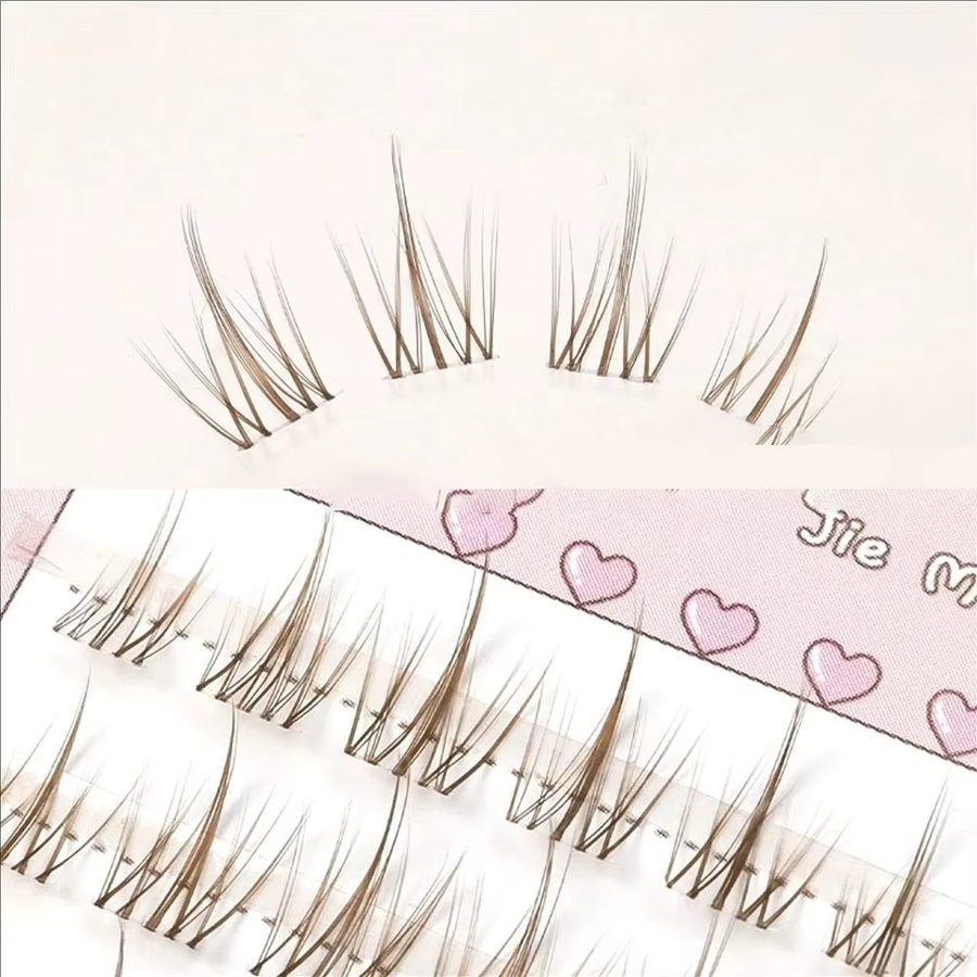 MIAOJIE Künstliche Wimpern, Schwarz, Natürlich, Unisex - Bild 2