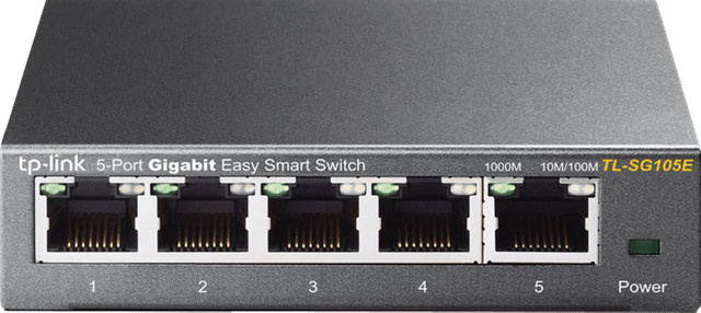 TP-Link TL-SG105E Gigabit Ethernet Switch mit 5 LAN-Ports - Bild 2