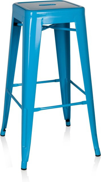 hjh OFFICE Barhocker VANTAGGIO HIGH Metall ohne Armlehnen im Industry-Look - Bild 1
