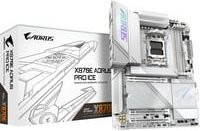 Gigabyte AORUS X870E PRO ICE Mainboard, ATX, AM5, AMD X870E Chipsatz, DDR5, White, Wi-Fi 7, Bluetooth, 2,5 Gigabit LAN, USB4 - Bild 1