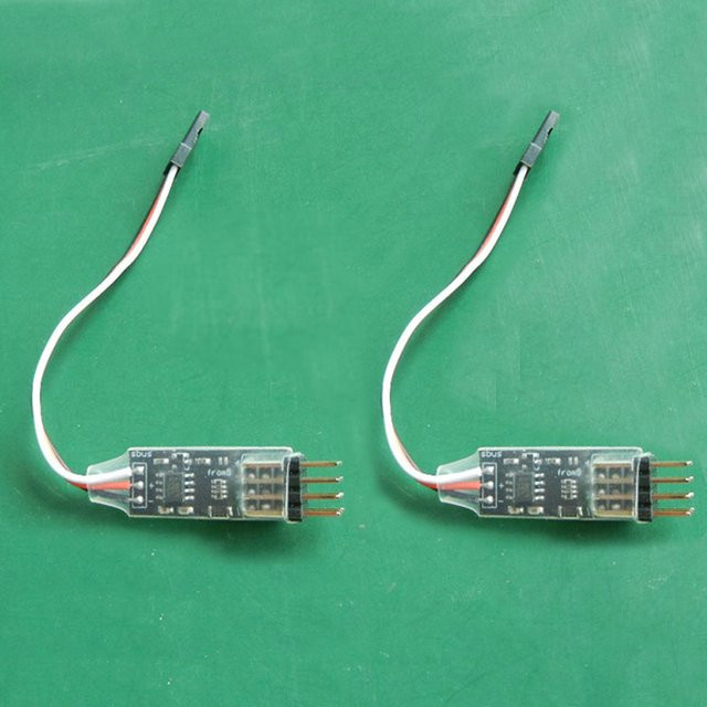 YUENHOANG Sbus zu PWM Wandler, 2-teiliges Set, 4ch PWM/1 kanal ppm Ausgang - Bild 1