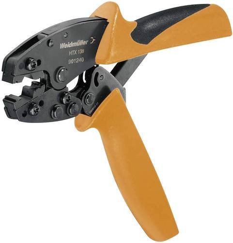 Weidmüller HTX 138 Crimpzange für Koaxial-Steckverbinder in Orange - Bild 1