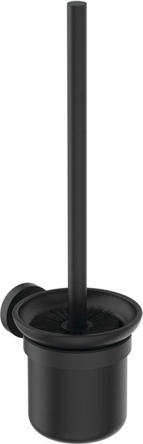 Ideal Standard WC-Bürstengarnitur IOM Wandhängend in Schwarz mit Glas - Bild 1