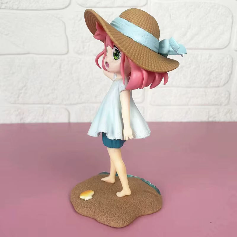 Bandai Spy X Family Anya Sommer Strand Actionfigur Anime Dekoration aus Kunststoff, mehrfarbig - Bild 3