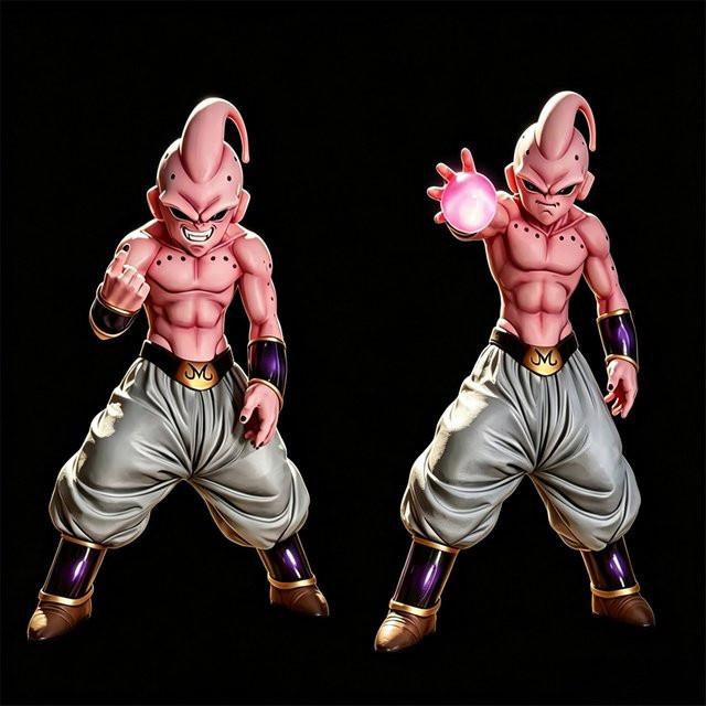 Bandai Dragon Ball Z Majin Buu, Actionfigur, 19cm, Kunststoff - Bild 1