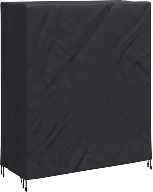 vidaXL Tischtennisplatten-Abdeckung aus Polyester in Schwarz, B/T/H: 165 x 70 x 185 cm - Bild 1
