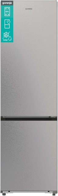 Gorenje Kühl-Gefrierkombination NRB620C6X4WFE in Edelstahl/Silver - Bild 1