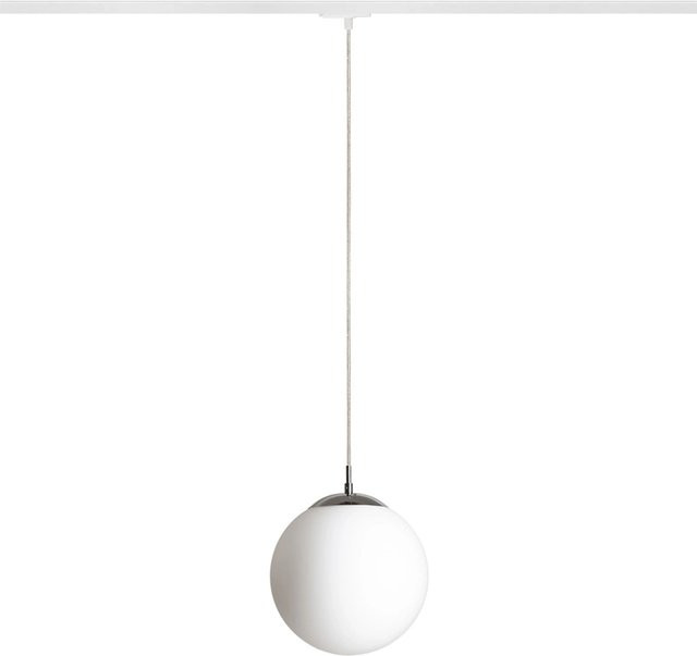 Rendl Deckenleuchte Luna 25 in Chrom und Weiß mit Opalglas, 15 W - Bild 1