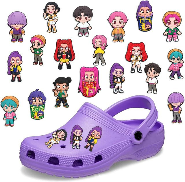 19 Stück Musik-Schuh-Charms aus PVC, Kinder - Bild 1