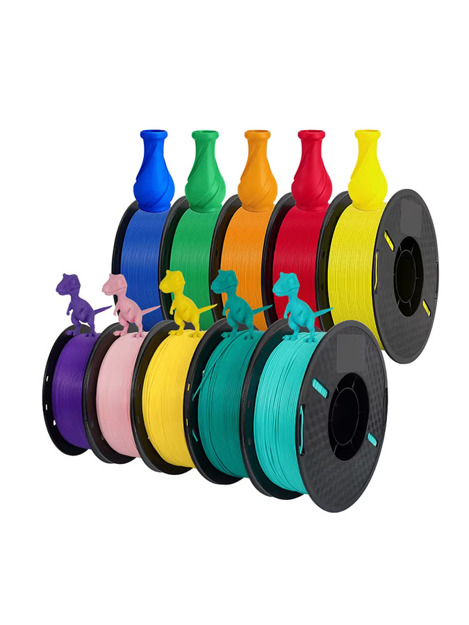 KEEPANG PLA 3D-Druck Filament Grau, Durchmesser: 1,75 mm, 5 kg - Bild 5