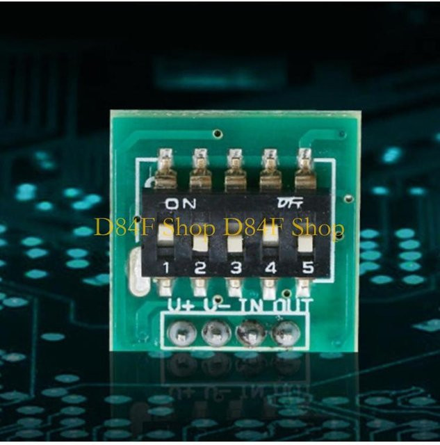 D84F Zeitrelais Verzögerungssteuerplatine DC 5V 12V 24V mit einstellbarem Timer 10S-24H in Grün - Bild 1