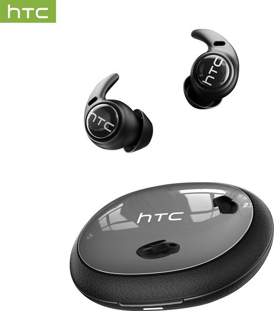 HTC NE76 Kabellose Bluetooth In-Ear Kopfhörer mit KI-Übersetzungsfunktion in Schwarz und Gelb - Bild 1