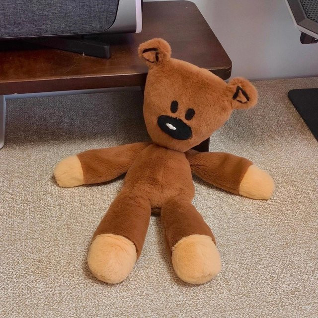 Herr. Bean Bear Kuscheltier, Braun, ab 14 Jahre - Bild 1