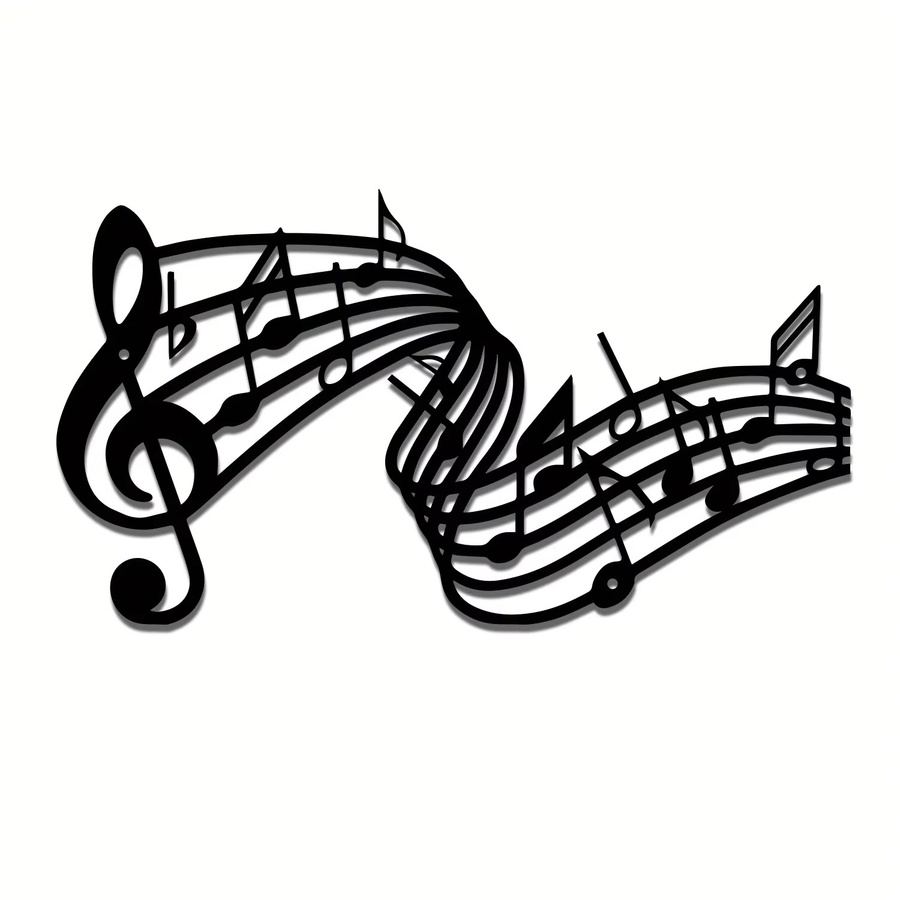 CIFbuy Metall-Wandkunst Dekorationsschild in Schwarz mit modernem Typografie-Zitat für Zuhause und Büro - Bild 2