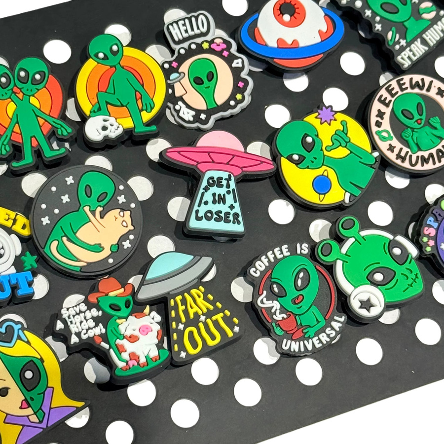 Happye&TiTi Sandalen-Charms, Alien I Don't Speak Human, PVC - Bild 1