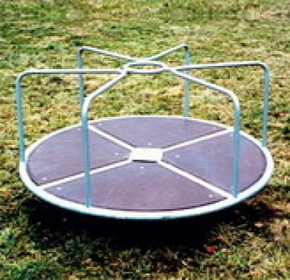 Karussell aus Edelstahl Spielplatz TUV/EN1176 - Bild 1