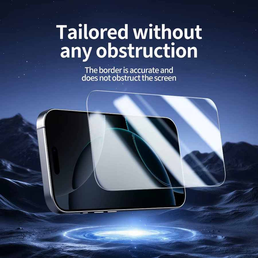 5-teiliges HD-Panzerglas Set für iPhone 12 bis iPhone 17 Pro Max, transparentes Displayschutzglas - Bild 2