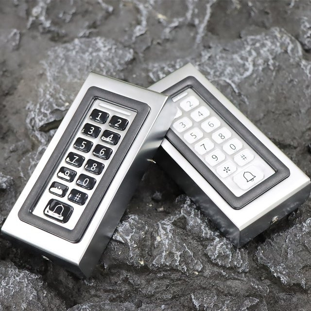 Asia-Teco Metall-Toröffner mit Tastatur und EM-Kartenleser IP67 Wasserdicht Wiegand 26 - Bild 1