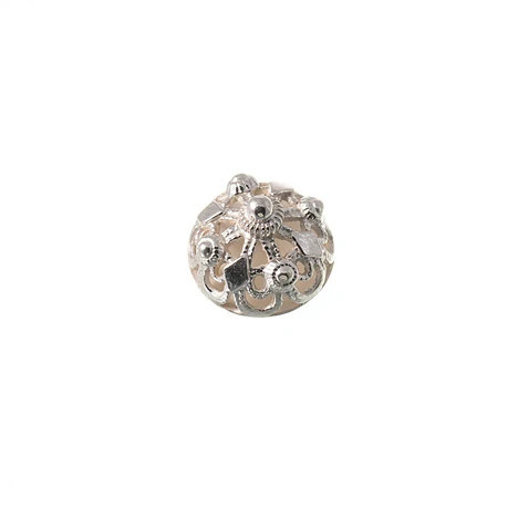 Goettgen Knopf, 925 Silber, 14mm - Bild 1