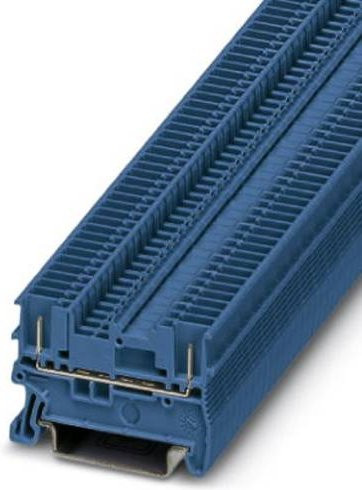 Phoenix Contact 3213797 Durchgangsklemme 3,5mm Schnellanschluss Blau 50 Stück - Bild 1