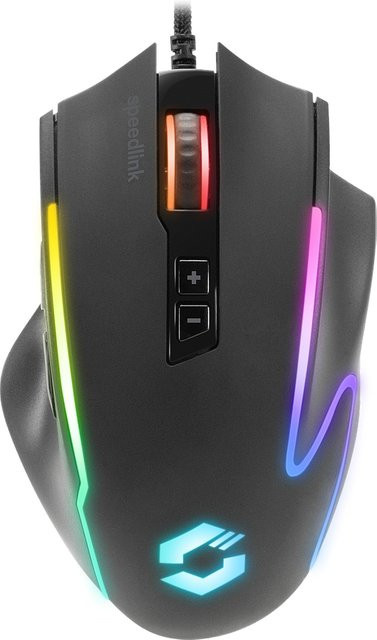 Speedlink Decus NX RGB Gaming Maus, Schwarz - Bild 1