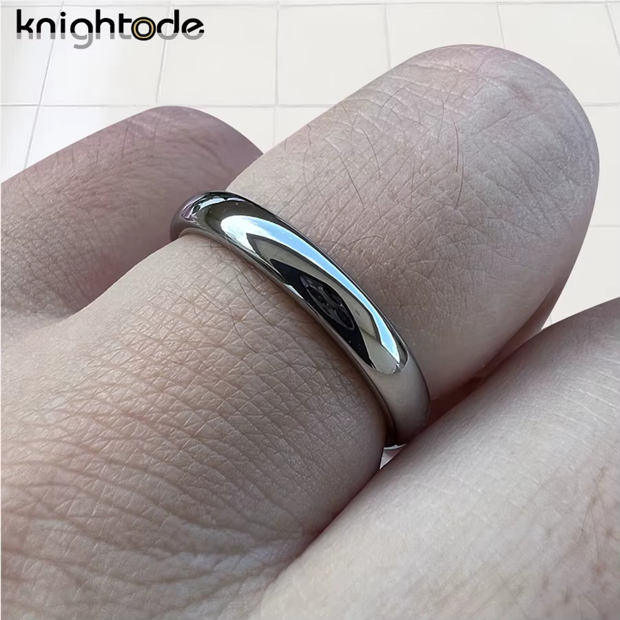 Knightode Ring Wolframkarbid, Silber, Unisex - Bild 2