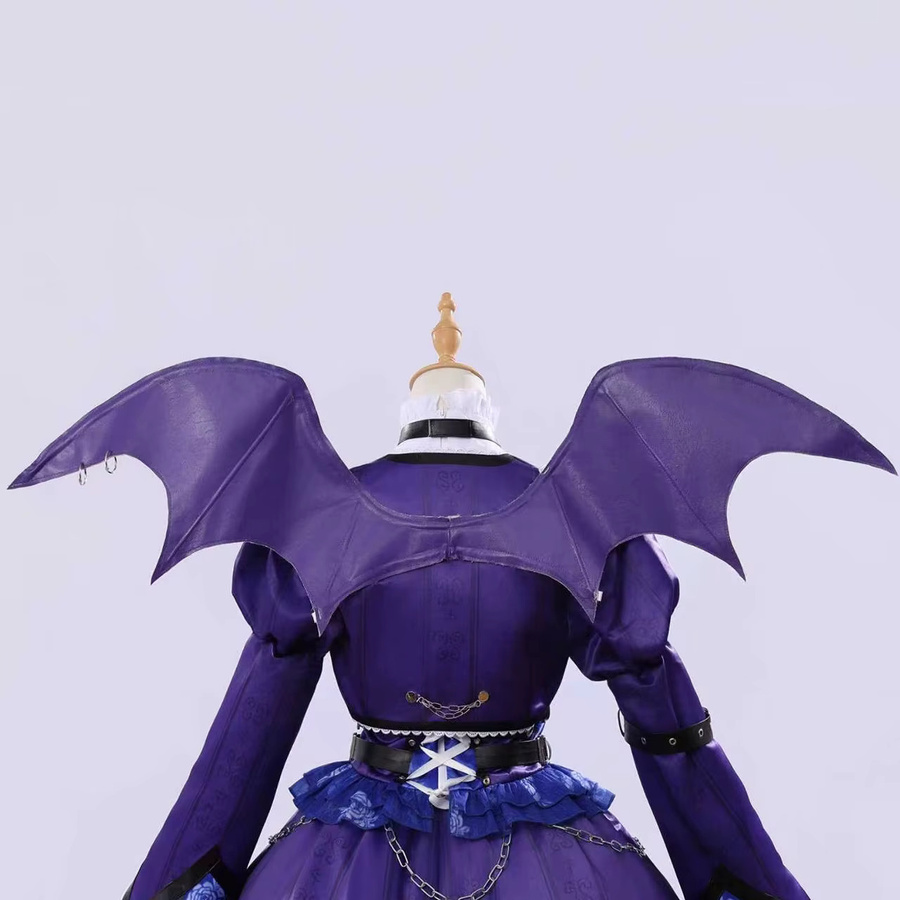 AniMuse Aikatsu Yurika Todo Gothic Magic Cosplay Kostüm, Komplettes Set - Bild 3