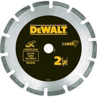 DEWALT Diamanttrennscheibe LaserHP2 DT3773-XJ für Stein und Beton, Durchmesser: 230 mm - Bild 1