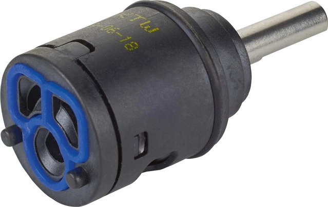 Ersatz-Keramikkartusche baliv für Waschtischarmatur WT-140, Durchmesser: 25 mm, Schwarz - Bild 1