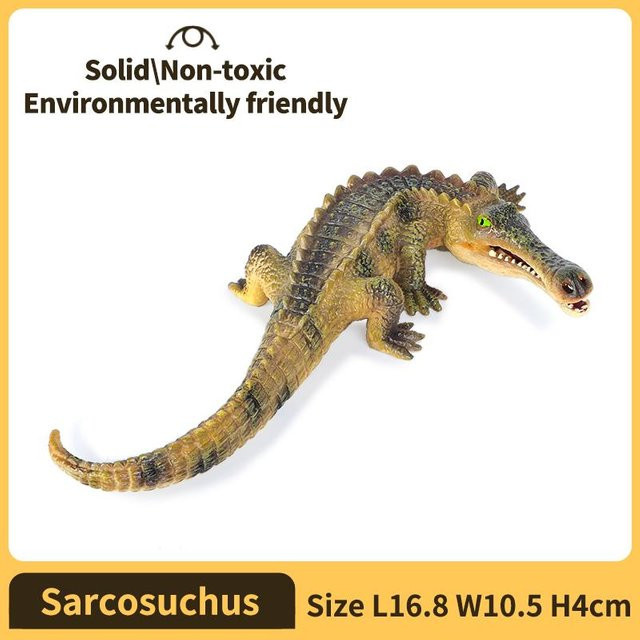 Yiran toy 1 Alligator Krokodil Figur, Plastikfigur, ab 1,5 Jahre - Bild 1