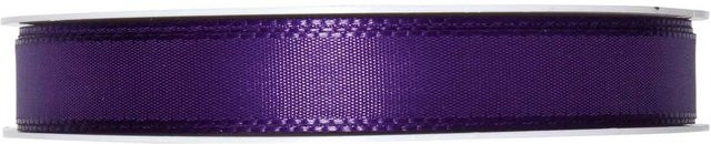 Halbach Taftband aus Polyester, Lila, Breite: 1,5 cm, Länge: 10 m - Bild 1