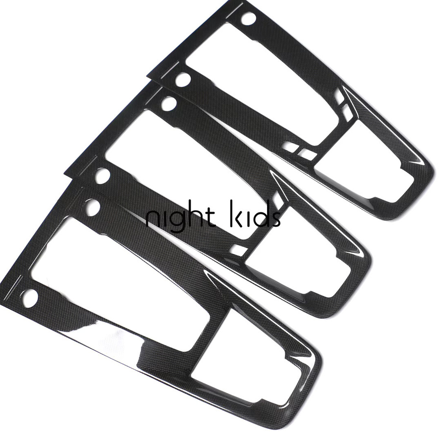 Night Kids Carbon Fiber Interior Trim Kit für Porsche 911 992 (2019–2025) in Schwarz inklusive Center Console Panel - Bild 3
