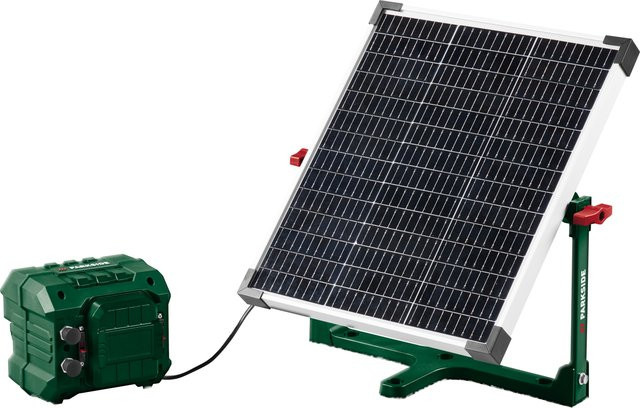 PARKSIDE 20 V Akku-Solar-Ladestation für Mähroboter PASLM 25 A1 inklusive Akku - Bild 1