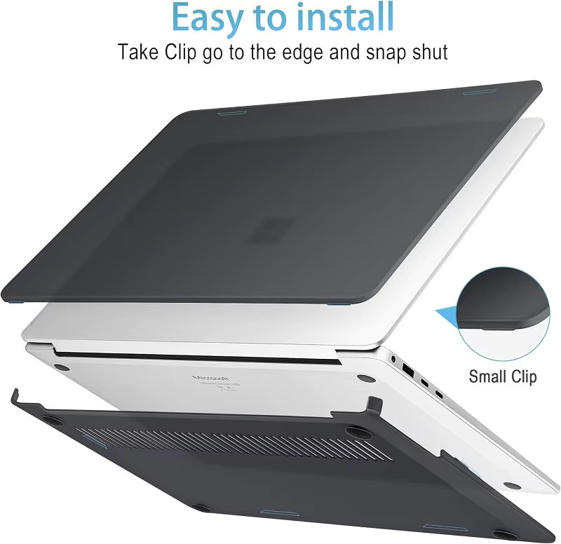 Matte transparente Schutzhülle für Microsoft Surface Laptop 2 3 4 und Surface Laptop Go 1 2 3 - Bild 2