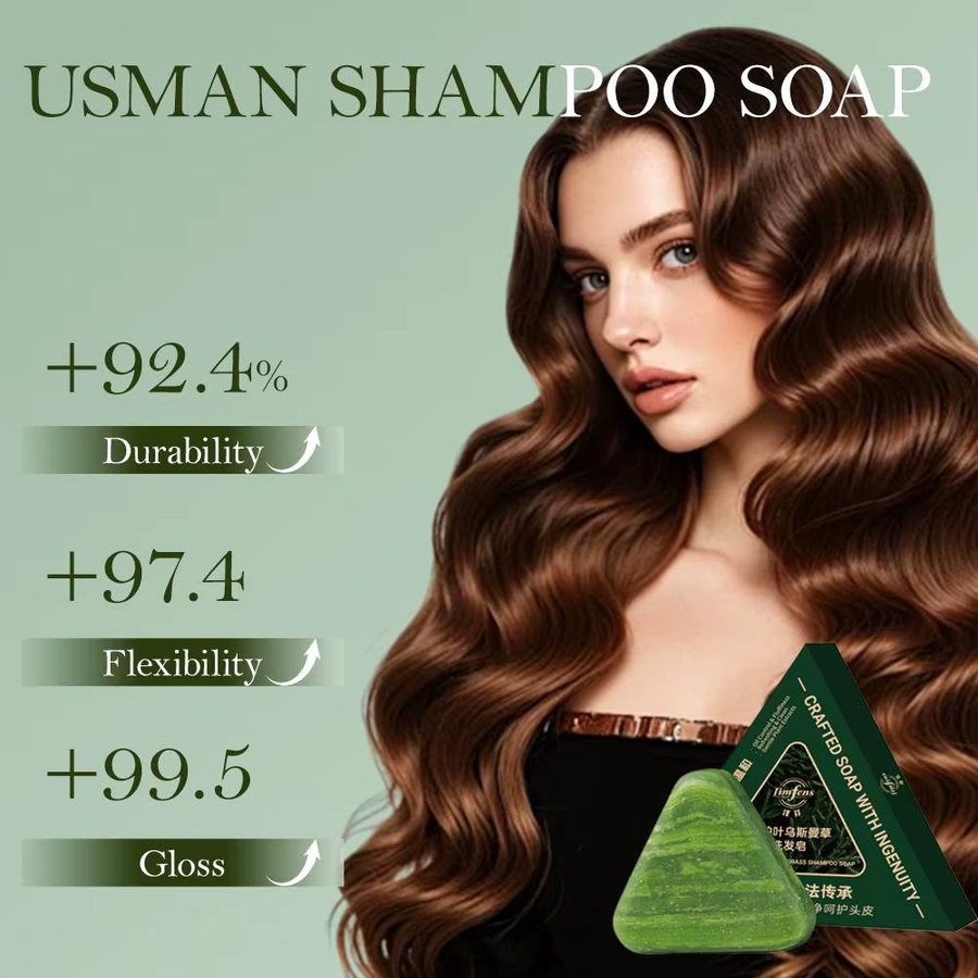 Usman Grass Seife, Unisex - Bild 5