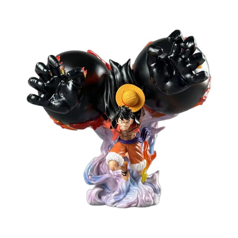 Bandai One Piece Ruffy Gear 3 Grizzly Magnum Anime Actionfigur aus PVC, Multicolor, Höhe: 20 cm - Bild 4