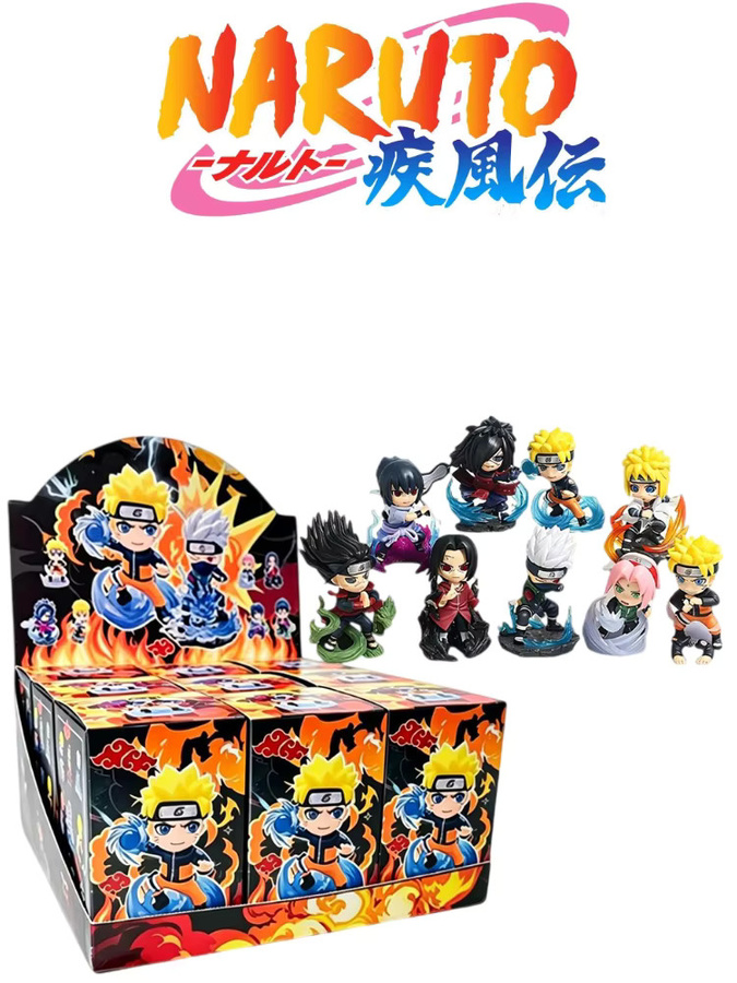 Bandai Naruto Shippuden Chronicles Great Ninja War Series, 9-teiliges Figurenset - Bild 6