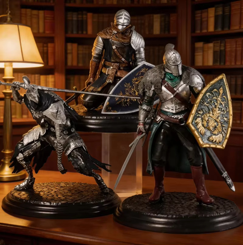 Bandai Dark Souls Hochrangiger Hanfa-Ritter, Abyssal Traveler, Soldatenmodell-Puppe, Einzelfigur - Bild 2